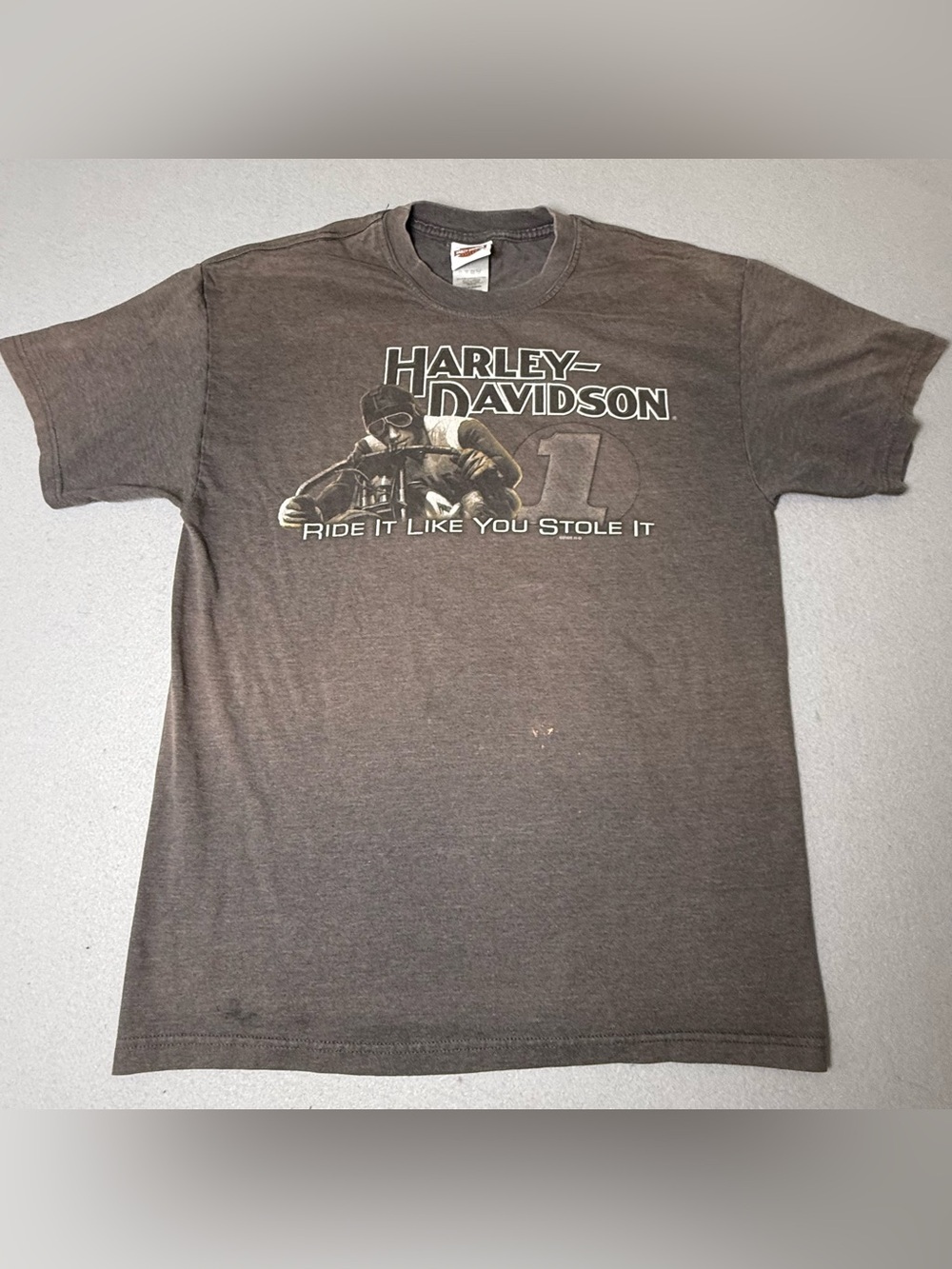 2006 Noto’s Harley Davidson Ride It Like You Stole It T-Shirt Hickory Y2K Large